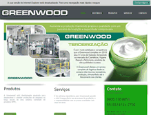 Tablet Screenshot of greenwoodcosmeticos.com